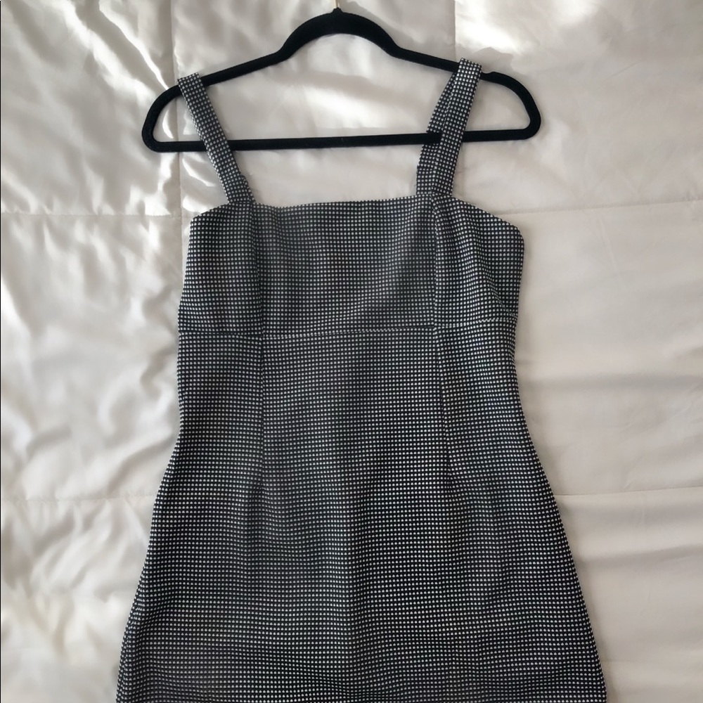 Black and White Shift Dress